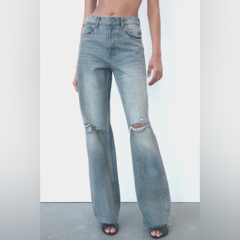 Zara jeans size us 6 new with tags